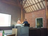 Onze voorzitter bedankt Robert Leverman van Meerstad voor zijn bijdrage.